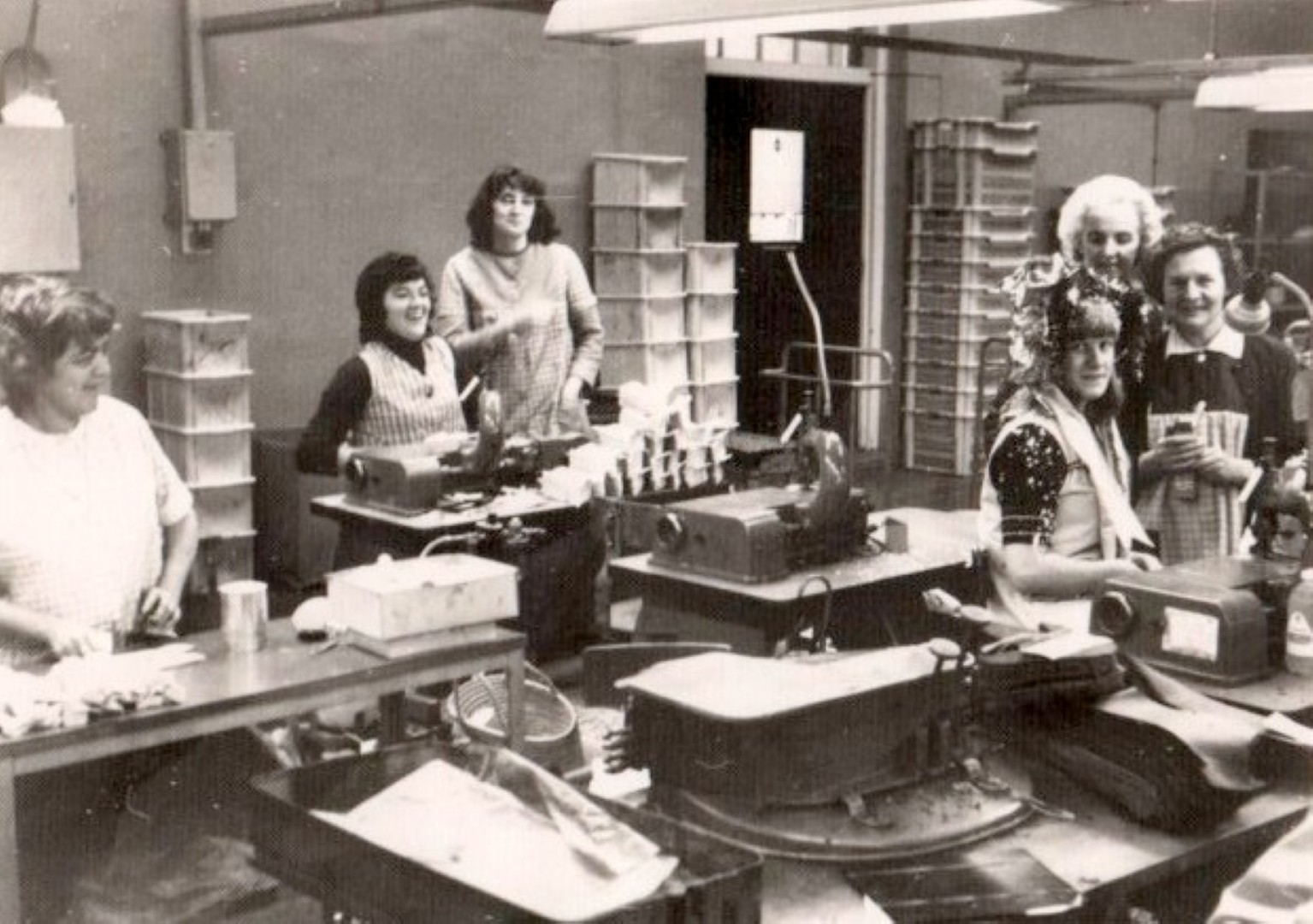 Derwent Mills Millers shoe manufacturing staff (2)