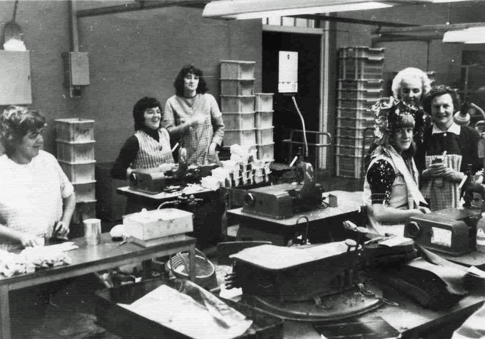 Derwent Mills Millers shoe manufacturing staff (7)